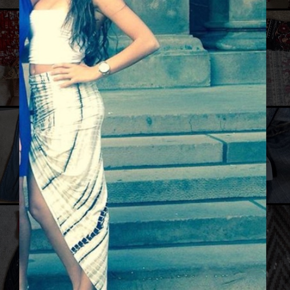 high low skirt